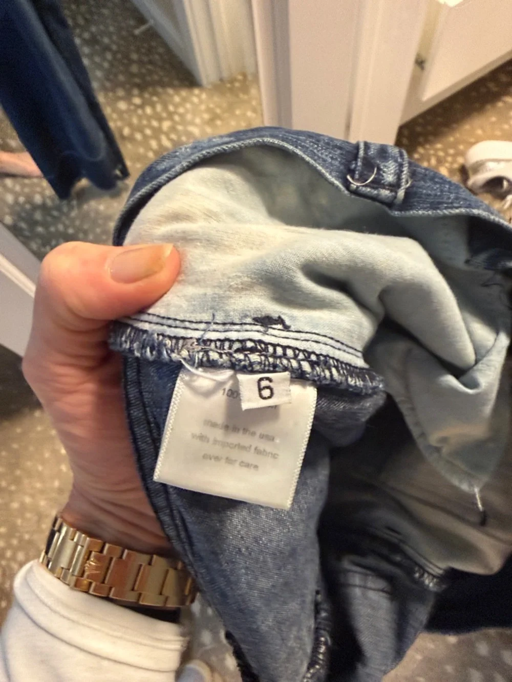 Rachel Comey Dark Blue Indigo Legion Wide-Leg Jeans Sz 6 - Picture 10 of 14